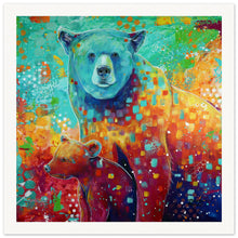 Load image into Gallery viewer, Mama And Baby Bear Museum-Quality Matte Paper