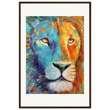 Load image into Gallery viewer, Lionheart Wooden Framed Print