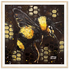 Load image into Gallery viewer, Out After Dark Wooden Framed Print