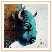Load image into Gallery viewer, Side Eye Sam Print Wooden Framed
