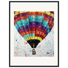 Load image into Gallery viewer, Going Up Print Wooden Framed