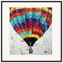 Load image into Gallery viewer, Going Up Print Wooden Framed