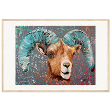 Load image into Gallery viewer, Bighorn Wooden Framed Print