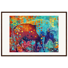 Load image into Gallery viewer, Bye-Son Print Wooden Framed