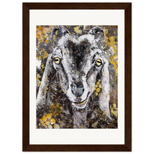 Load image into Gallery viewer, Crazy Eyes Wooden Framed Print