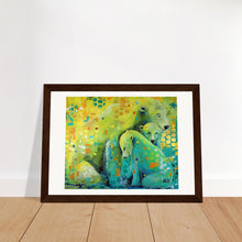 Load image into Gallery viewer, I Love you Print Wooden Framed