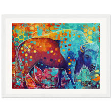 Load image into Gallery viewer, Bye-Son Print Wooden Framed