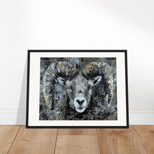 Load image into Gallery viewer, There Is Gold On Them Hills Print Wooden Framed