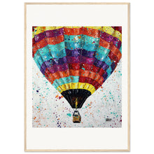 Load image into Gallery viewer, Going Up Print Wooden Framed