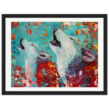 Load image into Gallery viewer, Can You Hear Me Now Wooden Framed Print