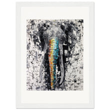 Load image into Gallery viewer, Colorful Trunk Wooden Framed Print