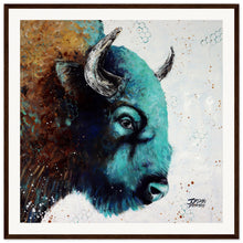 Load image into Gallery viewer, Side Eye Sam Print Wooden Framed