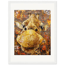Load image into Gallery viewer, Long Neck, Long Lashes Museum-Quality Wooden Framed Print