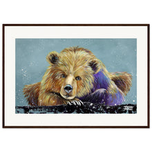 Load image into Gallery viewer, Taking A Break Print Wooden Framed