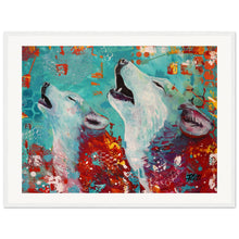 Load image into Gallery viewer, Can You Hear Me Now Wooden Framed Print
