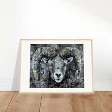 Load image into Gallery viewer, There Is Gold On Them Hills Print Wooden Framed