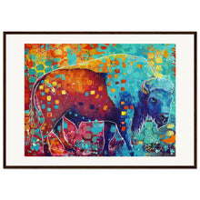 Load image into Gallery viewer, Bye-Son Print Wooden Framed