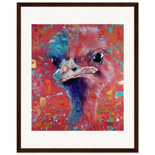 Load image into Gallery viewer, Double Bubble Print Wooden Framed