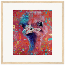 Load image into Gallery viewer, Double Bubble Print Wooden Framed