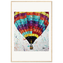 Load image into Gallery viewer, Going Up Print Wooden Framed