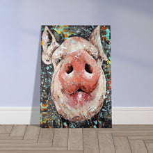 Load image into Gallery viewer, Oink Until your Hearts Content Canvas Print
