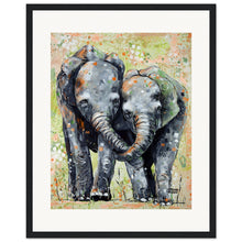 Load image into Gallery viewer, Lucky Love Print Wooden Framed