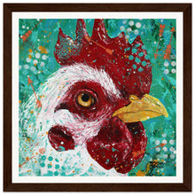 Load image into Gallery viewer, Party Fowl Museum-Quality Matte Print Wooden Framed