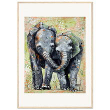 Load image into Gallery viewer, Lucky Love Print Wooden Framed