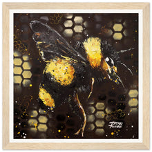 Load image into Gallery viewer, Out After Dark Wooden Framed Print