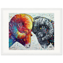 Load image into Gallery viewer, When Opposites Collide Print Wooden Framed