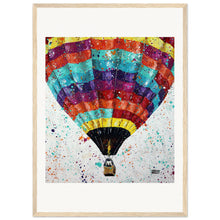 Load image into Gallery viewer, Going Up Print Wooden Framed