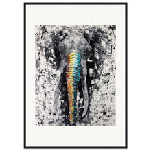 Load image into Gallery viewer, Colorful Trunk Wooden Framed Print