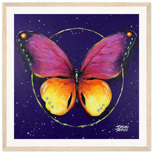 Load image into Gallery viewer, Night Beacon Wooden Framed Print