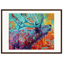Load image into Gallery viewer, Looking for love Print Wooden Framed