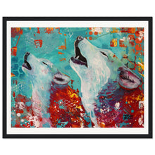 Load image into Gallery viewer, Can You Hear Me Now Wooden Framed Print