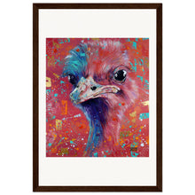 Load image into Gallery viewer, Double Bubble Print Wooden Framed