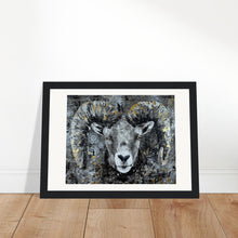 Load image into Gallery viewer, There Is Gold On Them Hills Print Wooden Framed