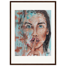 Load image into Gallery viewer, Work In Progress Print Wooden Framed