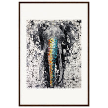 Load image into Gallery viewer, Colorful Trunk Wooden Framed Print