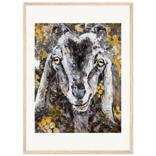Load image into Gallery viewer, Crazy Eyes Wooden Framed Print
