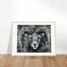 Load image into Gallery viewer, There Is Gold On Them Hills Print Wooden Framed
