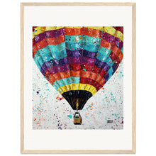 Load image into Gallery viewer, Going Up Print Wooden Framed