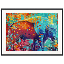 Load image into Gallery viewer, Bye-Son Print Wooden Framed