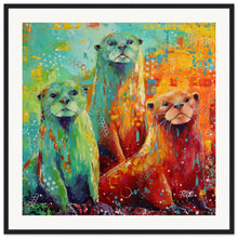 Load image into Gallery viewer, You Otter Be Kiddng Me Wooden Framed Print