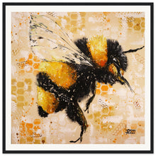 Load image into Gallery viewer, Buzz To The Right Wooden Framed Print