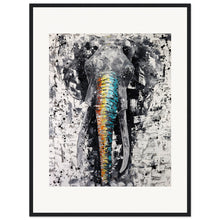 Load image into Gallery viewer, Colorful Trunk Wooden Framed Print