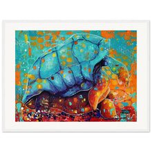 Load image into Gallery viewer, Slow Poke Print Wooden Framed