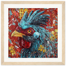 Load image into Gallery viewer, Little Pecker Wooden Framed