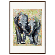 Load image into Gallery viewer, Lucky Love Print Wooden Framed