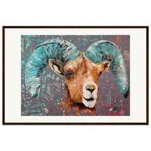 Load image into Gallery viewer, Bighorn Wooden Framed Print